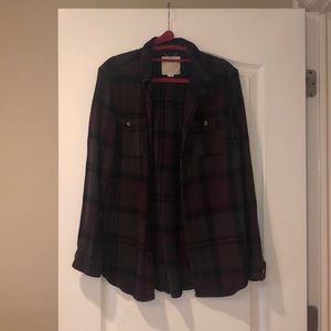 purple flannel